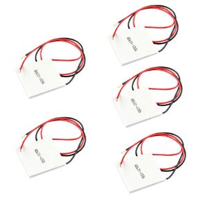 5Pcs TEC1-12705 Semiconductor Heatsink Thermoelectric Cooler Peltier Plate Elemente Module 40x40mm