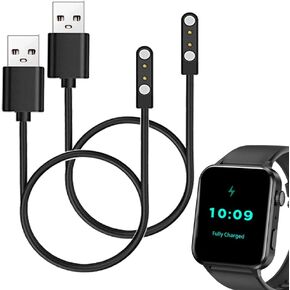 Chargers Compatible with IOWODO R30 Pro 1.85" Sport Watch, 2-Pack