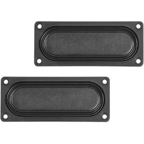 uxcell 85X35mm Speaker Passive Radiator Vibration Plate, Subwoofer Vibration DIY Bass, Low Frequency 2pcs