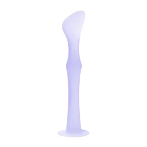 Olababy Diaper Rash Cream Applicator with Suction Base | Soft Silicone Lotion Brush | Bum Healing Ointment Spatula for Newborn Babies (Blueberry)