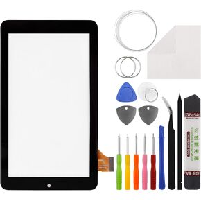 [New] Duotipa Touch Screen Digitizer Replacement for 7'' Onn 100015685 Tablet PC with Repair Tools Kit.(No LCD Screen).