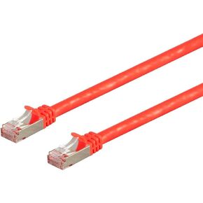 Monoprice Cat7 Ethernet Patch Cable - 1 Feet - Blue | Network Internet Cord - Flexboot RJ45 Stranded 600Mhz S/FeetP CMX Pure Bare Copper Wire 26AWG - Entegrade Series