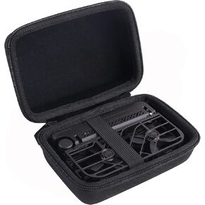 Hard EVA Carrying Case Compatible with HOVERAir X1 Drone with Camera storage case (black)