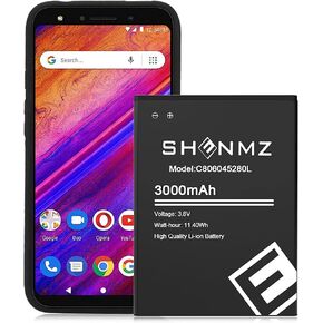 SHENMZ C806045280L Battery,Super High Capacity Replacement Battery for BLU Vivo X5 V0490UU/BLU G6 G0210UU BLU V7 Battery