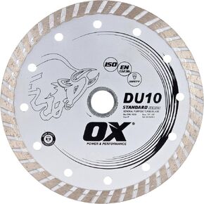 OX OX-DU10-4 Standard General Purpose Turbo 4-Inch Diamond Blade