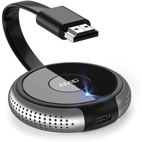 TIMBOOTECH HDMI Wireless Transmitter 165FT Blue - 1 Receiver Can be Paired with 8 Transmitters - Switch by One Click - Also Compatible with Other Brands Wireless HDMI Receiver