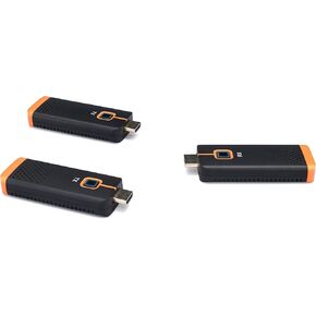 ClearClick Present+Share Mini (4K Edition) - Wireless Presentation System for HDMI, Laptops, PC, Smartphones, & TV or Projector (2 Transmitter, 1 Receiver Kit)