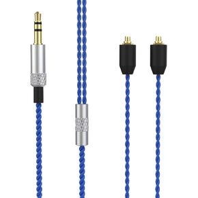OFC Upgrade Audio Cable Cord for Shure SE846 SE535 SE425 SE315 SE215 UE900 (Black)