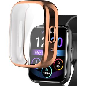 Watch Cases Compatible with OYV TGW101 1.83" Smart Watch, TPU Case with Screen Protector, Protecting Watch Body & Screen