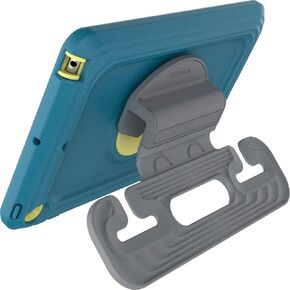 OtterBox Kids EasyGrab iPad Mini 5th Gen Case/Cover with Kickstand Car Mount - Non-Retail Packaging - Galaxy Runner Blue/Green, Kids Tablet Case
