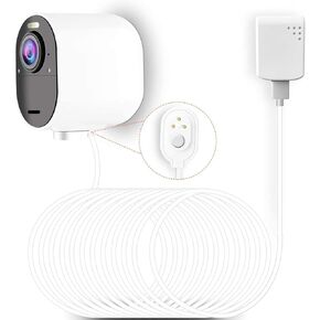 Charging Cable Compatible with Arlo, 30ft/9m Magnetic Charging Cable Charger for Arlo Ultra 4K, Ultra 2, Arlo Pro 3, Pro 4 (White)