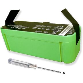 4376392 1800LI 3300mAh for iRobot Replacement Lithium Ion Battery Replacement for Roomba 980 981 970 985 960 900 895 860 890 891 695 690 680 685 670 665 652 640 614 615 Series 48Wh 430 440 450 445