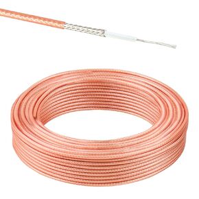 RG178 Coaxial Cable - 100FT Length, 50 Ohm, RG178 Cable for RF Applications, GPS, WiFi, Antenna Extensions