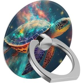 Phone Ring Holder Grip, Abstract Boho Leaf Cell Phone Ring 360 Rotate Metal Finger Ring Socket Grip Kickstand Compatible with iPhone Samsung Galaxy LG Google Pixel iPad