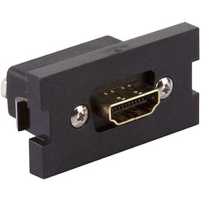 Leviton 41290-HDI وحدة واحدة لنظام منافذ الوسائط المتعددة العالية HDMI، عاجي