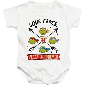 LOGOVISION TMNT Teenage Mutant Ninja Turtles Pizza Is Forever Unisex Infant Snap Suit for Baby