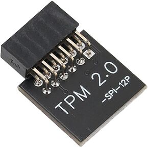 TPM2.0 Encryption Security Module for GIGABYTE Mainboard, SPI 12Pin, WIN 11 2.0, Independent Encryption Processor