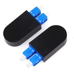 Fiber Optic Loopback Adapter SC/UPC Interface Circuitors Signal Loopback Connector SM/MM/OM3/OM4 (SC/UPC OM3)