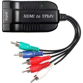 1080P HD Clear HDMI to scaler Male RGB Component YPbPr video and R/L audio scaler Adapter Converter