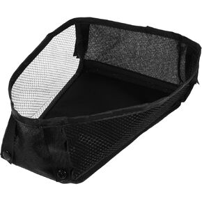 Abaodam Universal Baby Stroller Organizer Bottom Pouch Mesh Cargo Net for Stroller Storage Detachable Mesh Bag Fits Most Stroller