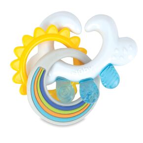Nuby Cloud Teether with Sun and Silicone Rain Links : 3+ Months