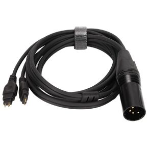 HiFi Cable with 4 pin XLR Balanced Male Compatible with HD650 HD600 HD580 HD660S HD58X HD565 HD545 HD535 HD6XX Headphone Replacement Audio Upgrade Cable