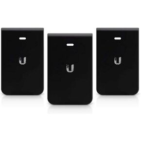 أغطية Ubiquiti Networks UniFi داخل الحائط عالية الدقة باللون الأسود، 3 عبوات، IW-HD-BK-3 (أسود، 3 عبوات)