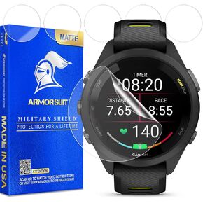 ArmorSuit 6 Pack for Garmin Forerunner 265S (42mm) Anti-Glare Screen Protector MilitaryShield Matte Film - Made in USA [NOT for Garmin Forerunner 265]