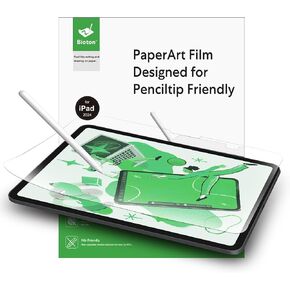 2 Pack Paper Nano Screen Protector Compatible with iPad Pro 13 Inch 2024 (M4)/ iPad Air 13 Inch 2024(M2), Paper Nano-Texture Film, Nib Friendly, Anti-Glare, Suitable for Drawing