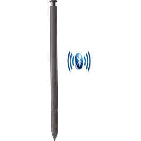 قلم Galaxy S24 Ultra S مع بلوتوث لقلم Samsung Galaxy S24 Ultra Stylus، استبدال قلم Galaxy S24 Ultra 5G S مع 4,096 مستوى ضغط، طرف رفيع 0.7 مم (رمادي داكن)