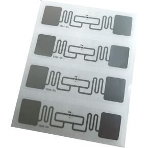 UHF RFID Tag,AZ9662 ISO18000-6C Long Range,Alien H3 73.5x21.2mm Adhesive inlay Label (pack of 100)