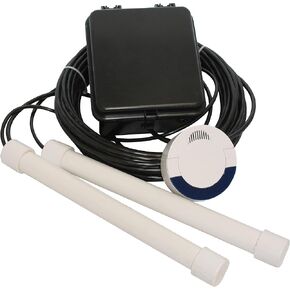 Dakota Alert Driveway Alarm System -DUAL-4000, includes DCR-4000 Receiver & DAPT-4000 Transmitter, Detects Inbound & Outbound Traffic, Driveway Alarms Weatherproof, 1 Mile Long Range Wireless