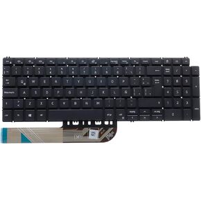 Latin Spanish Keyboard,Non-backlit,No Keyboard Trim,compatible with Dell inspiron 15 3501 3502 3505 5501 5502 5508 5584 5590 5593 5594 5598|Inspiron 15 7500 7501 7590 7591|Latitude 3510