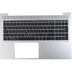 Replacement for HP EliteBook 850 G8 855 850 G7 15.6" Laptop Upper Case Palmrest Backlit Keyboard Assembly Part M35816-001 M07491-001