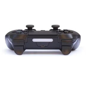 وحدة التحكم اللاسلكية Play+ BLK المتوافقة مع أجهزة PS4/Slim/Pro المزودة باهتزاز مزدوج/مستشعر حركة ذو 6 محاور/وظيفة الصوت. [ جديد ] in Kuwait