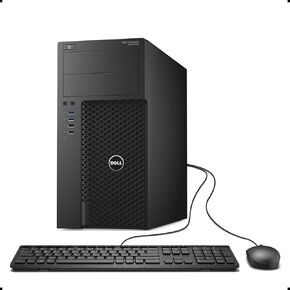 Dell Precision 3620 Tower Busines PC, Intel Quad Core i7-6700 up to 4.0GHz, 16G DDR4, 512G SSD, HDMI, DisplayPort, Windows 10 Pro 64 Bit-Multi-Language Supports English/Spanish/French(Renewed)
