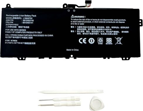 استبدال بطارية L19M4PG2 لجهاز Lenovo IdeaPad Flex 5 Chromebook-13ITL6 CB-13IML05 Chrome-14ITL6 ThinkPad C13 Yoga Gen 1 Type 20UX 20UY Series L19D4PG2 5B10X63138 L19L4PG2 SB10X63137 5B10X63136 in Kuwait