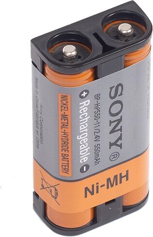 بطارية سوني الأصلية القابلة لإعادة الشحن BP-HP550-11 لسوني MDR-RF970RK، RF970R، RF925RK، RF925R، RF912RK، RF4000K، IF245RK، RF860RK، RF855RK، RF850RK، RF840RK، RF811RK، RF810RK سماعات الرأس in Saudi Arabia