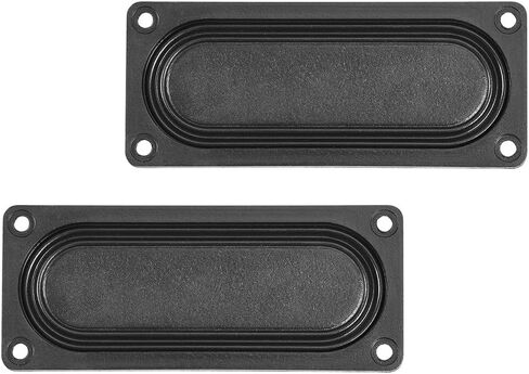 uxcell 85X35mm Speaker Passive Radiator Vibration Plate, Subwoofer Vibration DIY Bass, Low Frequency 2pcs in Saudi Arabia