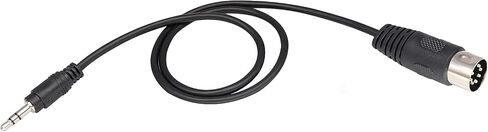 كابل zdyCGTime 3.5 مم إلى Midi، 7-Pin Din Male إلى 3.5 مم (1/8 بوصة) كابل صوت ستيريو ذكر متوافق مع iPad/iPhon/MP3/PC/TV/Android إلى Bang & Olufsen Naim، أنظمة رباعية ستيريو (0.5 متر /1.6 قدم) in Saudi Arabia