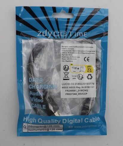 كابل zdyCGTime 3.5 مم إلى Midi، 7-Pin Din Male إلى 3.5 مم (1/8 بوصة) كابل صوت ستيريو ذكر متوافق مع iPad/iPhon/MP3/PC/TV/Android إلى Bang & Olufsen Naim، أنظمة رباعية ستيريو (0.5 متر /1.6 قدم) in Saudi Arabia