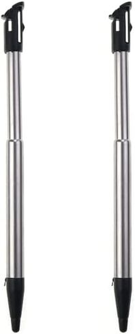 2PCS Rymfry Metal Adjustable Touch Stylus Pen for New 2DS XL LL Video Stylus Pen Game (Metal Orange) in Saudi Arabia