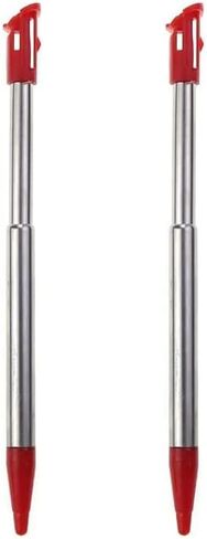 2PCS Rymfry Metal Adjustable Touch Stylus Pen for New 2DS XL LL Video Stylus Pen Game (Metal Orange) in Saudi Arabia