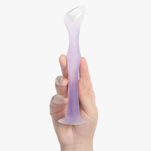 Olababy Diaper Rash Cream Applicator with Suction Base | Soft Silicone Lotion Brush | Bum Healing Ointment Spatula for Newborn Babies (Blueberry) in Saudi Arabia