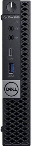 Dell OptiPlex 7070 Micro Form Factor (MFF) Desktop, Intel Core i5-9500T, 8GB RAM, 256GB SSD, Intel UHD Graphics 630, Windows 10 Pro (Renewed) in Saudi Arabia