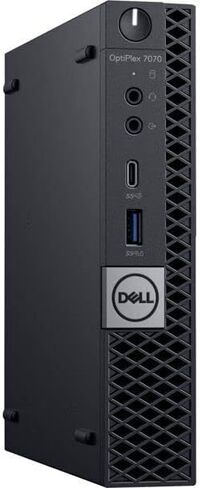 Dell OptiPlex 7070 Micro Form Factor (MFF) Desktop, Intel Core i5-9500T, 8GB RAM, 256GB SSD, Intel UHD Graphics 630, Windows 10 Pro (Renewed) in Saudi Arabia