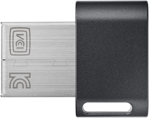 Samsung BAR Plus MUF-128BE3/APC USB Flash Drive Type-A 128GB 400MB/s Read 60MB/s Write Durable USB 3.1 Flash Drive with Keyring Champagne Silver in Saudi Arabia