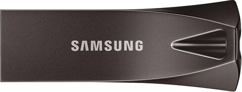 Samsung BAR Plus MUF-128BE3/APC USB Flash Drive Type-A 128GB 400MB/s Read 60MB/s Write Durable USB 3.1 Flash Drive with Keyring Champagne Silver in Saudi Arabia