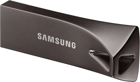 Samsung BAR Plus MUF-128BE3/APC USB Flash Drive Type-A 128GB 400MB/s Read 60MB/s Write Durable USB 3.1 Flash Drive with Keyring Champagne Silver in Saudi Arabia