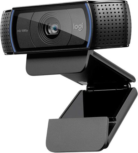 كاميرا ويب Logitech C920 Hd Pro (أسود) أسود (متجدد) in Saudi Arabia